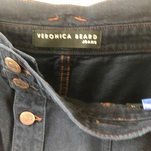 NEW Veronica Beard Lennon Tiered Denim Jean Skirt Size 14 SOLD OUT ONLINE - Picture 6 of 16